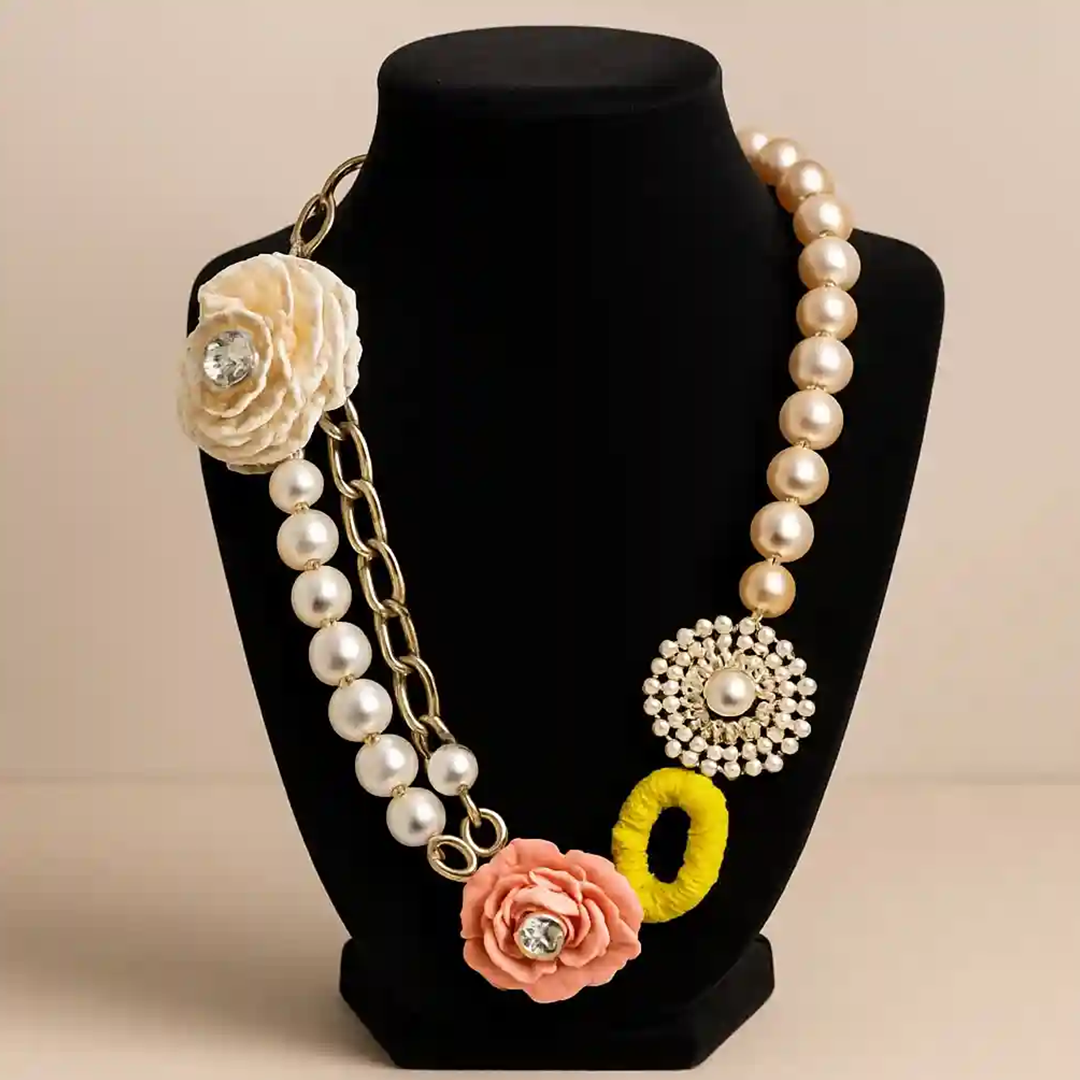Multi-Embellished Necklace