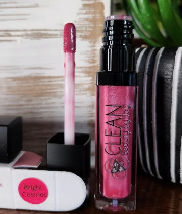 Vanilla Bean Lip Glaze - Bright Cosmos